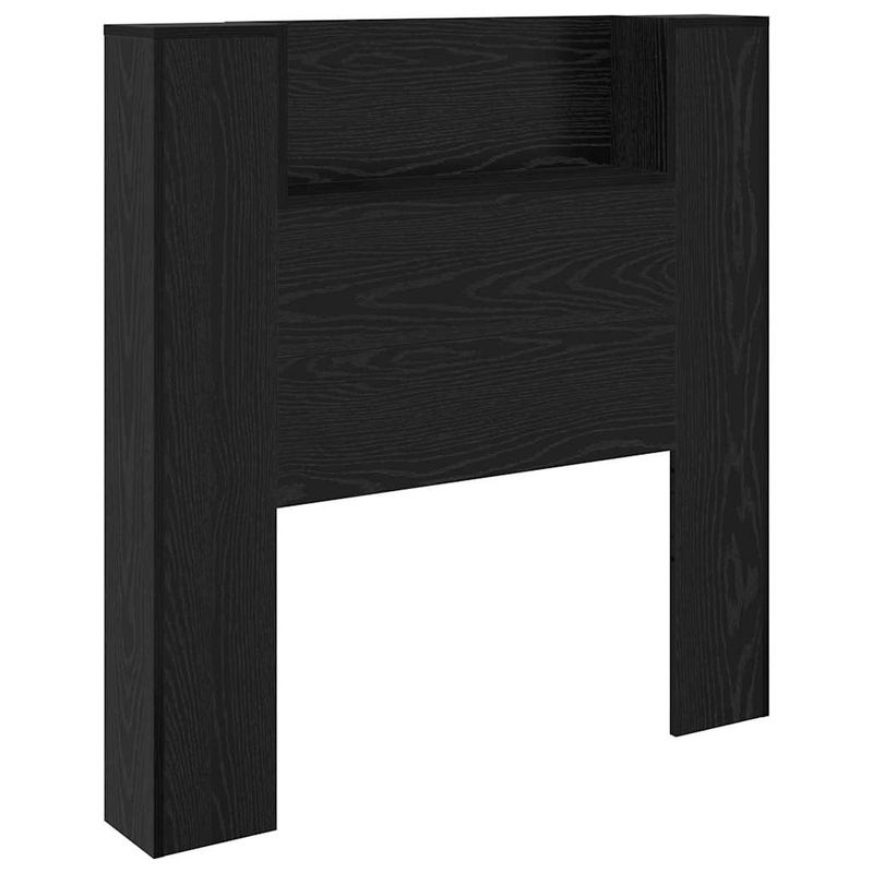 Casa si Gradina - Mobilier - Paturi si accesorii - Accesorii paturi - Tablie de pat cu LED, albastru, 203x16x78/88 cm, textil - Infinity.ro