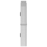 Auto si Moto - Remorci si platforme auto - Rampa de Incarcare 2 pcs Argintiu 166 x 22,5 x 4,5 cm - Infinity.ro