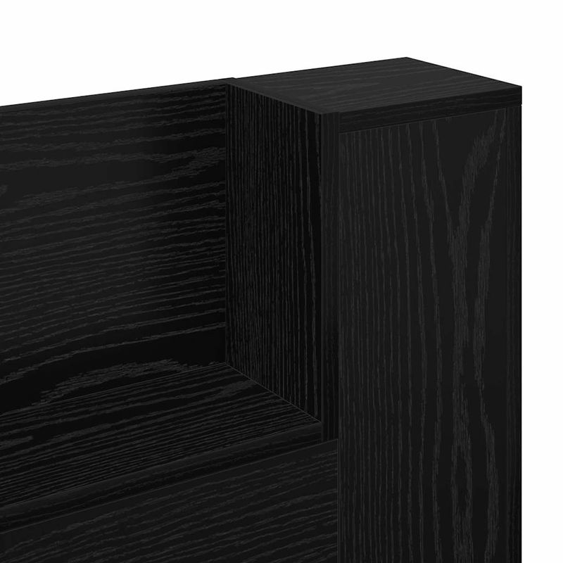Casa si Gradina - Mobilier - Paturi si accesorii - Accesorii paturi - Tablie de pat cu LED, albastru, 203x16x78/88 cm, textil - Infinity.ro