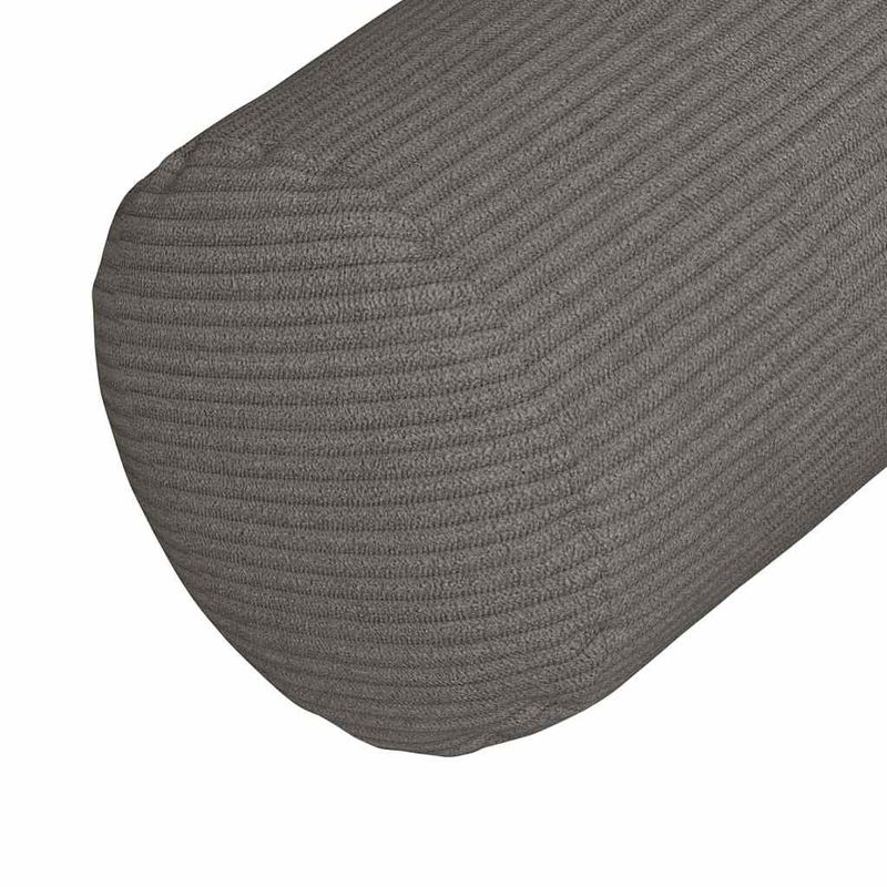 Casa si Gradina - Textile si covoare - Perne si pilote - Perne decorative - Perne Bolster 2 pcs Gri deschis Ø 15 x 40 cm - Infinity.ro