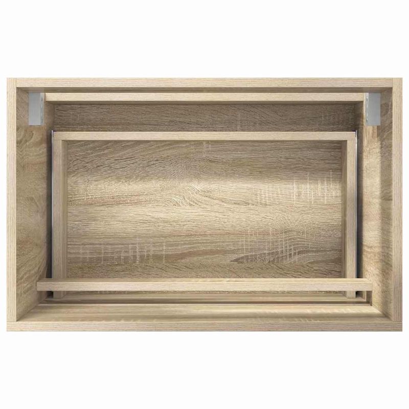 Casa si Gradina - Mobilier - Mobilier baie - Corpuri baie - Set de mobilier pentru baie Stejar Sonoma Lemn compozit - Infinity.ro