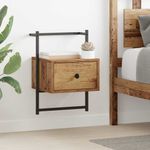 Casa si Gradina - Mobilier - Comode si corpuri - Noptiere - Noptiera Lemn Vechi 35 x 30 x 51 cm Lemn compozit - Infinity.ro