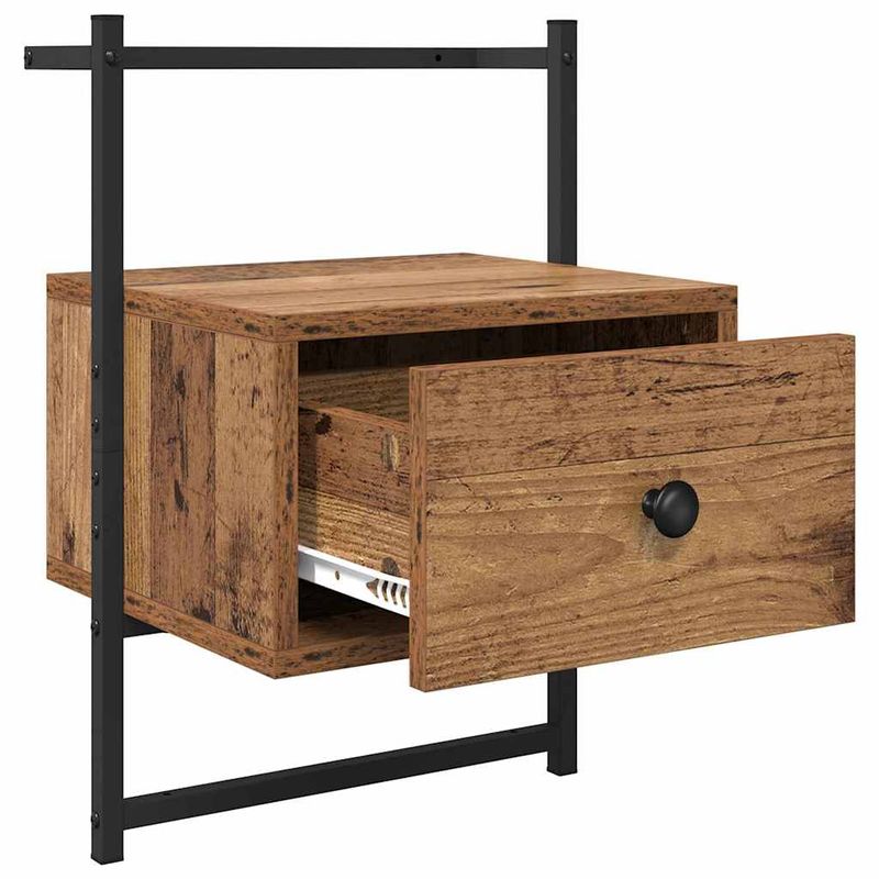 Casa si Gradina - Mobilier - Comode si corpuri - Noptiere - Noptiera Lemn Vechi 35 x 30 x 51 cm Lemn compozit - Infinity.ro