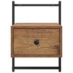 Casa si Gradina - Mobilier - Comode si corpuri - Noptiere - Noptiera Lemn Vechi 35 x 30 x 51 cm Lemn compozit - Infinity.ro