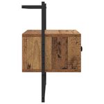 Casa si Gradina - Mobilier - Comode si corpuri - Noptiere - Noptiera Lemn Vechi 35 x 30 x 51 cm Lemn compozit - Infinity.ro