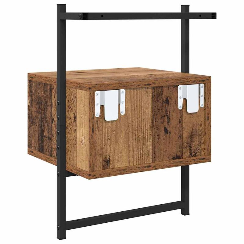 Casa si Gradina - Mobilier - Comode si corpuri - Noptiere - Noptiera Lemn Vechi 35 x 30 x 51 cm Lemn compozit - Infinity.ro