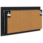 Casa si Gradina - Mobilier - Mobilier baie - Corpuri baie - Dulap cu oglinda pentru baie Stejar Negru 80 x 12 x 45 cm - Infinity.ro