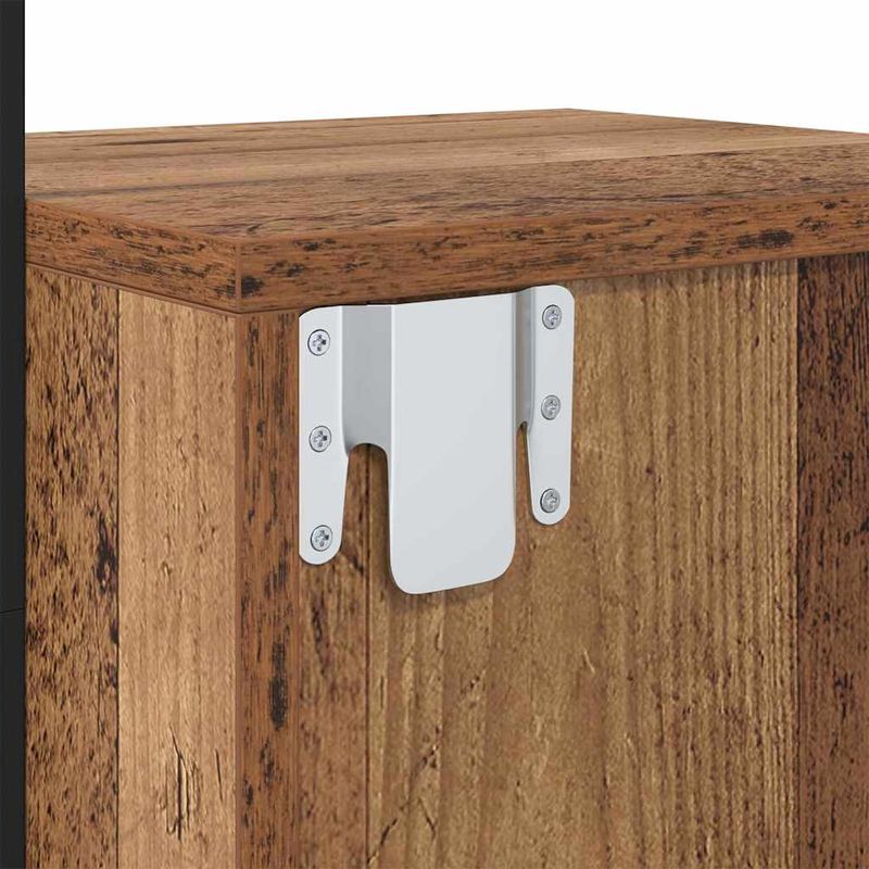 Casa si Gradina - Mobilier - Comode si corpuri - Noptiere - Noptiera Lemn Vechi 35 x 30 x 51 cm Lemn compozit - Infinity.ro