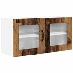 Casa si Gradina - Mobilier - Comode si corpuri - Corpuri bucatarie - Dulap suspendat de bucatarie cu raft Lemn Vechi 80 x 31 x 40 cm - Infinity.ro