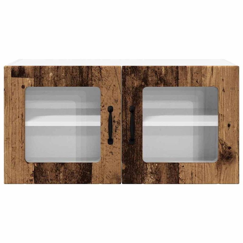 Casa si Gradina - Mobilier - Comode si corpuri - Corpuri bucatarie - Dulap suspendat de bucatarie cu raft Lemn Vechi 80 x 31 x 40 cm - Infinity.ro