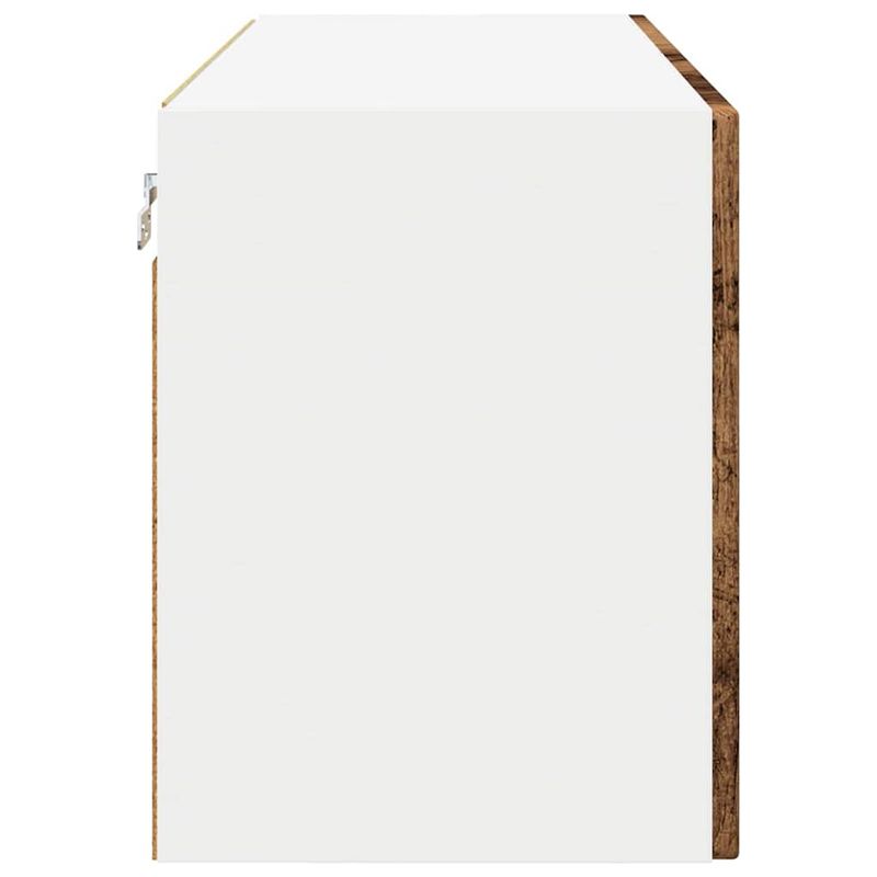 Casa si Gradina - Mobilier - Comode si corpuri - Corpuri bucatarie - Dulap suspendat de bucatarie cu raft Lemn Vechi 80 x 31 x 40 cm - Infinity.ro