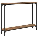 Casa si Gradina - Mobilier - Comode si corpuri - Console - Masa de consola Lemn Vechi 102 x 23 x 15.5 cm Lemn compozit - Infinity.ro
