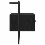 Casa si Gradina - Mobilier - Comode si corpuri - Noptiere - Noptiera Stejar Negru 35 x 30 x 51 cm Lemn compozit - Infinity.ro