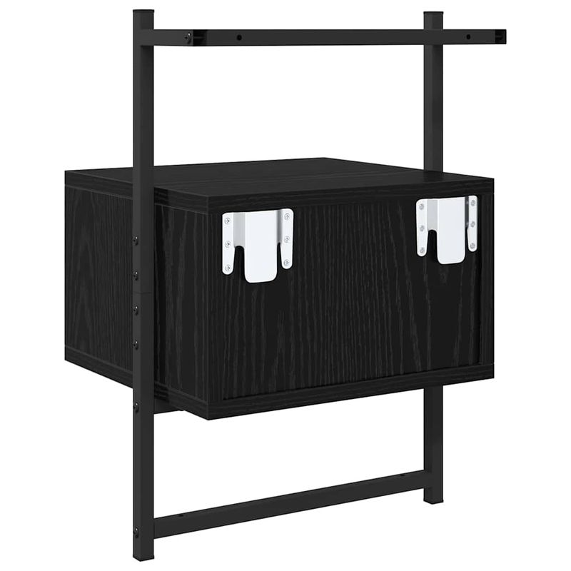 Casa si Gradina - Mobilier - Comode si corpuri - Noptiere - Noptiera Stejar Negru 35 x 30 x 51 cm Lemn compozit - Infinity.ro