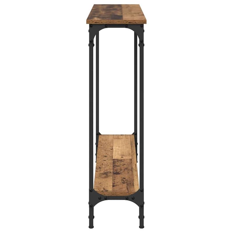 Casa si Gradina - Mobilier - Comode si corpuri - Console - Masa de consola Lemn Vechi 102 x 23 x 15.5 cm Lemn compozit - Infinity.ro