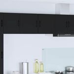 Casa si Gradina - Mobilier - Comode si corpuri - Corpuri bucatarie - Dulap suspendat de bucatarie cu usa 2 pcs Negru 40 x 31 x 40 cm - Infinity.ro