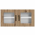 Casa si Gradina - Mobilier - Comode si corpuri - Corpuri bucatarie - Dulap suspendat de bucatarie Stejar Artizanal 80 x 31 x 40 cm - Infinity.ro