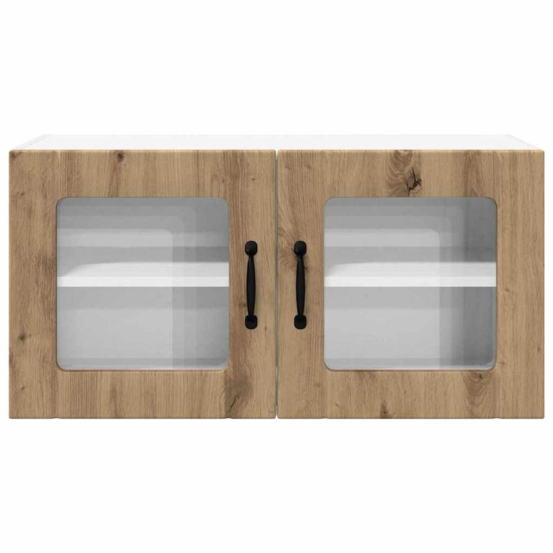 Casa si Gradina - Mobilier - Comode si corpuri - Corpuri bucatarie - Dulap suspendat de bucatarie Stejar Artizanal 80 x 31 x 40 cm - Infinity.ro