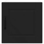 Casa si Gradina - Mobilier - Comode si corpuri - Corpuri bucatarie - Dulap suspendat de bucatarie cu usa 2 pcs Negru 40 x 31 x 40 cm - Infinity.ro