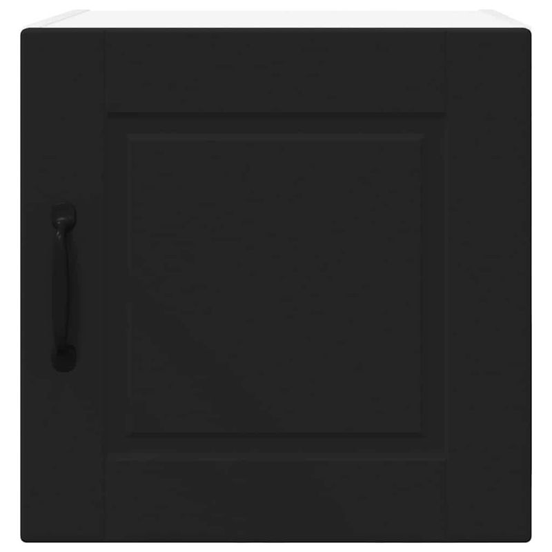 Casa si Gradina - Mobilier - Comode si corpuri - Corpuri bucatarie - Dulap suspendat de bucatarie cu usa 2 pcs Negru 40 x 31 x 40 cm - Infinity.ro