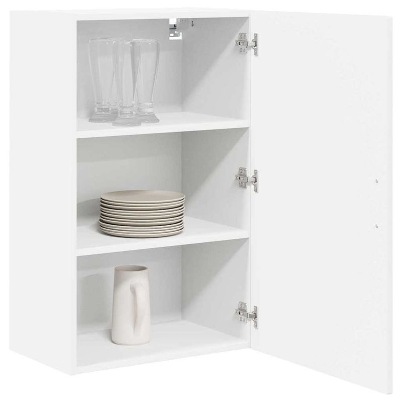 Casa si Gradina - Mobilier - Comode si corpuri - Corpuri bucatarie - Dulap suspendat de bucatarie Alb 50 x 31 x 80 cm Lemn compozit - Infinity.ro