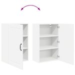 Casa si Gradina - Mobilier - Comode si corpuri - Corpuri bucatarie - Dulap suspendat de bucatarie Alb 50 x 31 x 80 cm Lemn compozit - Infinity.ro