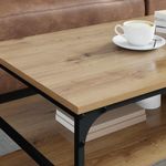 Casa si Gradina - Mobilier - Mese si birouri - Masute de cafea - Masa de cafea Stejar Artizanal 100 x 50 x 45 cm Lemn compozit - Infinity.ro