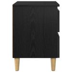 Casa si Gradina - Mobilier - Comode si corpuri - Noptiere - Dulap de pat Stejar Negru 40 x 35 x 50 cm Lemn compozit - Infinity.ro