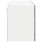 Casa si Gradina - Mobilier - Comode si corpuri - Corpuri bucatarie - Dulap suspendat de bucatarie cu raft Gri Sonoma 80 x 31 x 40 cm - Infinity.ro