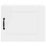 Casa si Gradina - Mobilier - Comode si corpuri - Corpuri bucatarie - Dulap suspendat de bucatarie cu raft Alb lucios 50 x 31 x 40 cm - Infinity.ro