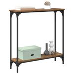 Casa si Gradina - Mobilier - Comode si corpuri - Console - Masa de consola Lemn Vechi 75 x 22,5 x 75 cm Lemn compozit - Infinity.ro