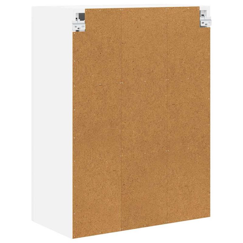 Casa si Gradina - Mobilier - Comode si corpuri - Corpuri bucatarie - Dulap suspendat de bucatarie cu raft Alb lucios 60 x 31 x 80 cm - Infinity.ro