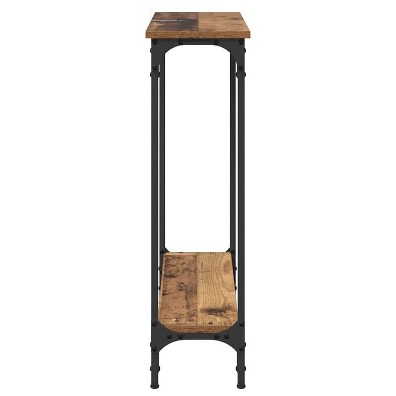 Casa si Gradina - Mobilier - Comode si corpuri - Console - Masa de consola Lemn Vechi 75 x 22,5 x 75 cm Lemn compozit - Infinity.ro