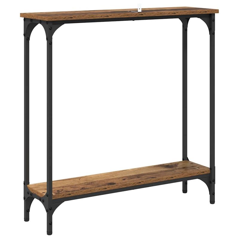 Casa si Gradina - Mobilier - Comode si corpuri - Console - Masa de consola Lemn Vechi 75 x 22,5 x 75 cm Lemn compozit - Infinity.ro