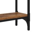 Casa si Gradina - Mobilier - Comode si corpuri - Console - Masa de consola Lemn Vechi 75 x 22,5 x 75 cm Lemn compozit - Infinity.ro