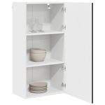 Casa si Gradina - Mobilier - Comode si corpuri - Corpuri bucatarie - Dulap suspendat de bucatarie cu raft Negru 50 x 31 x 100 cm - Infinity.ro