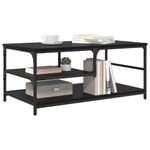 Casa si Gradina - Mobilier - Mese si birouri - Masute de cafea - Masa de cafea Stejar Negru 90 x 49 x 40 cm Lemn compozit - Infinity.ro