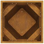 Casa si Gradina - Gradinarit si plante - Plante si ghivece - Ghivece si suporturi - Jardiniera 2 pcs Ruginit 50 x 50 x 75 cm - Infinity.ro