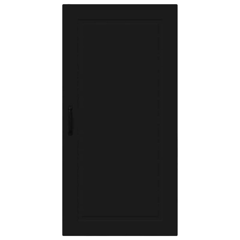 Casa si Gradina - Mobilier - Comode si corpuri - Corpuri bucatarie - Dulap suspendat de bucatarie cu raft Negru 50 x 31 x 100 cm - Infinity.ro