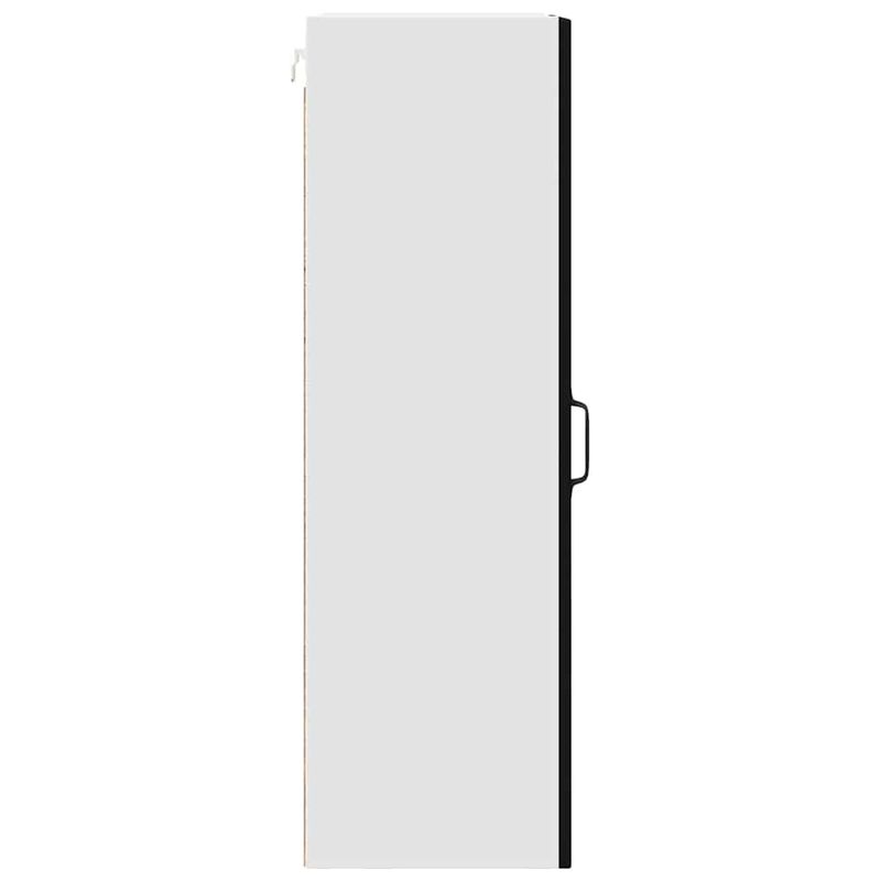 Casa si Gradina - Mobilier - Comode si corpuri - Corpuri bucatarie - Dulap suspendat de bucatarie cu raft Negru 50 x 31 x 100 cm - Infinity.ro