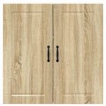 Casa si Gradina - Mobilier - Comode si corpuri - Corpuri bucatarie - Dulap suspendat de bucatarie Stejar Sonoma 80 x 31 x 80 cm - Infinity.ro