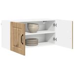 Casa si Gradina - Mobilier - Comode si corpuri - Corpuri bucatarie - Dulap suspendat de bucatarie Stejar Artizanal 80 x 31 x 40 cm - Infinity.ro