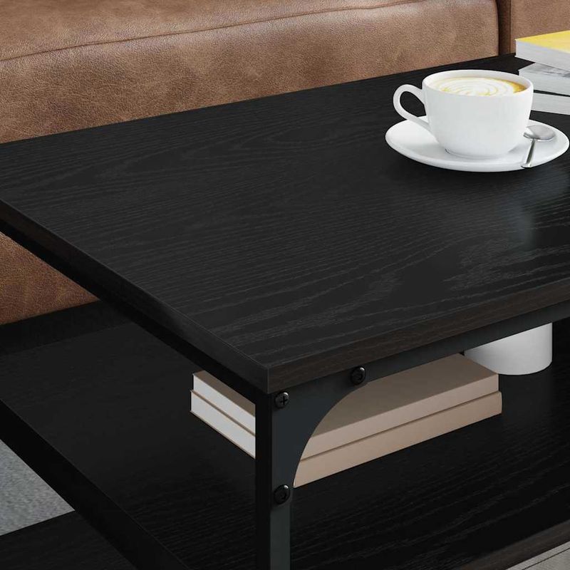 Casa si Gradina - Mobilier - Mese si birouri - Masute de cafea - Masa de cafea Stejar Negru 100 x 50 x 45 cm Lemn compozit - Infinity.ro