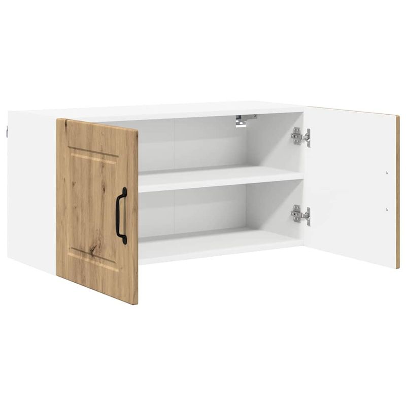 Casa si Gradina - Mobilier - Comode si corpuri - Corpuri bucatarie - Dulap suspendat de bucatarie Stejar Artizanal 80 x 31 x 40 cm - Infinity.ro