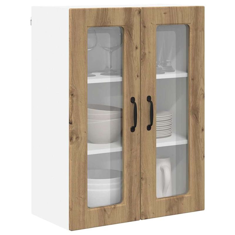 Casa si Gradina - Mobilier - Comode si corpuri - Corpuri bucatarie - Dulap suspendat de bucatarie Stejar Artizanal 60 x 31 x 80 cm - Infinity.ro