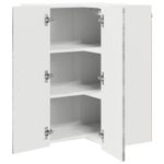 Casa si Gradina - Mobilier - Comode si corpuri - Corpuri bucatarie - Dulap suspendat de bucatarie Gri din beton 57 x 57 x 80 cm - Infinity.ro