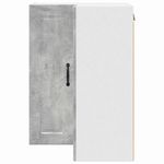 Casa si Gradina - Mobilier - Comode si corpuri - Corpuri bucatarie - Dulap suspendat de bucatarie Gri din beton 57 x 57 x 80 cm - Infinity.ro