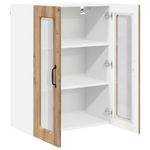 Casa si Gradina - Mobilier - Comode si corpuri - Corpuri bucatarie - Dulap suspendat de bucatarie Stejar Artizanal 60 x 31 x 80 cm - Infinity.ro