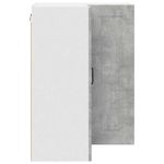 Casa si Gradina - Mobilier - Comode si corpuri - Corpuri bucatarie - Dulap suspendat de bucatarie Gri din beton 57 x 57 x 80 cm - Infinity.ro