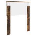 Casa si Gradina - Mobilier - Paturi si accesorii - Accesorii paturi - Tablie de pat cu aripioare, negru, 163x16x118/128 cm, textil - Infinity.ro